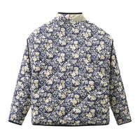 Steppjacke mit lockerer Passform und Print im Steppdesign