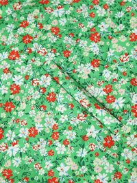 Lockere Jacke mit Blumenmuster