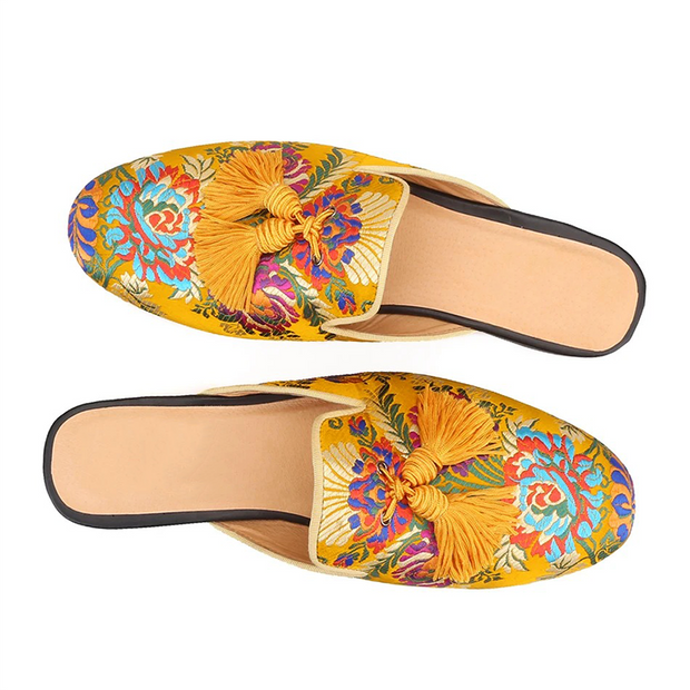 Princeton Klimt Elegante flache Pantoletten