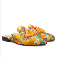 Princeton Klimt Elegante flache Pantoletten