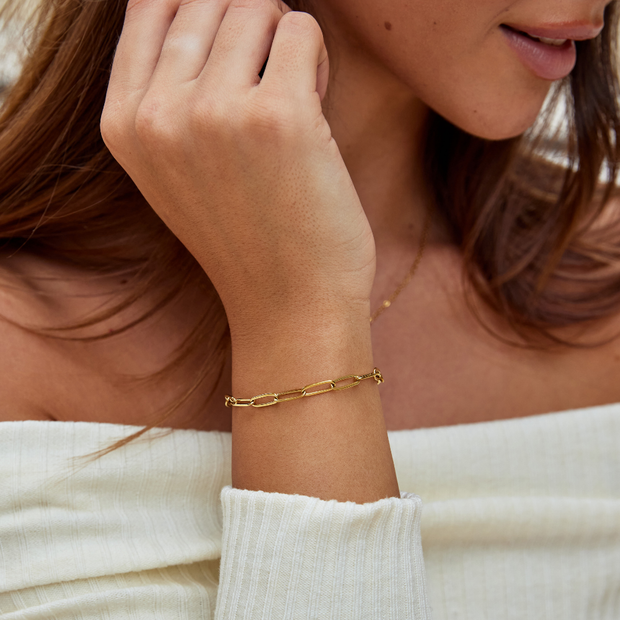 Verstellbares Armband Mit Langen Gliedern Alessia Modernes Elegantes Schmuckstück Für Alltag Und Besonderen Anlass