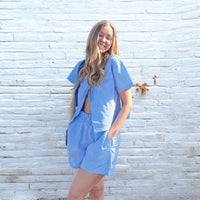 Alicia 2-teiliges Karo-Set