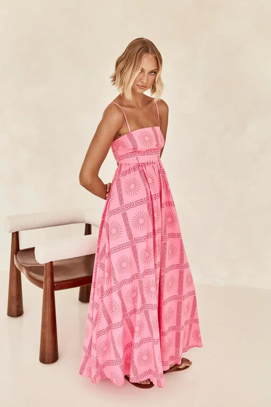 Anny Kleid Vielseitig und rosa