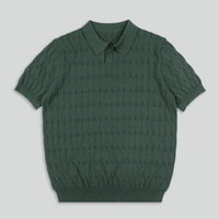 Retro Threads Gewebtes Poloshirt