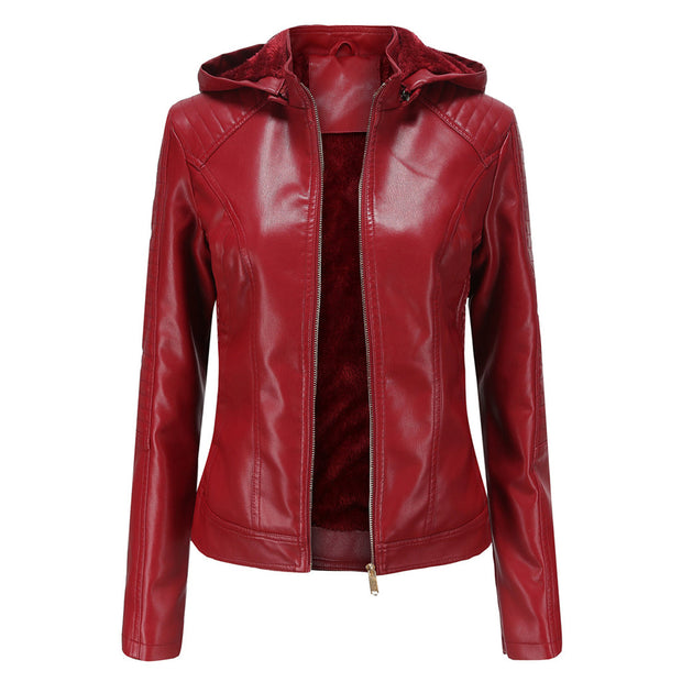 Stilvolle Lederjacke mit zeitlosem Design