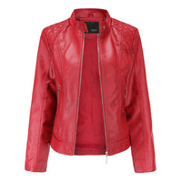 Stilvolle Lederjacke mit zeitlosem Design