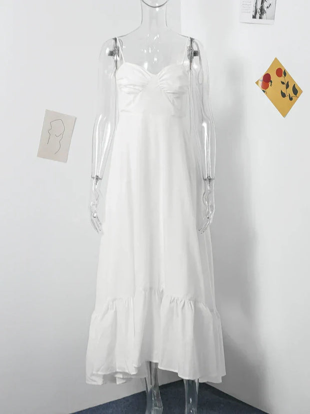 Jessika - Weißes lässiges Kleid