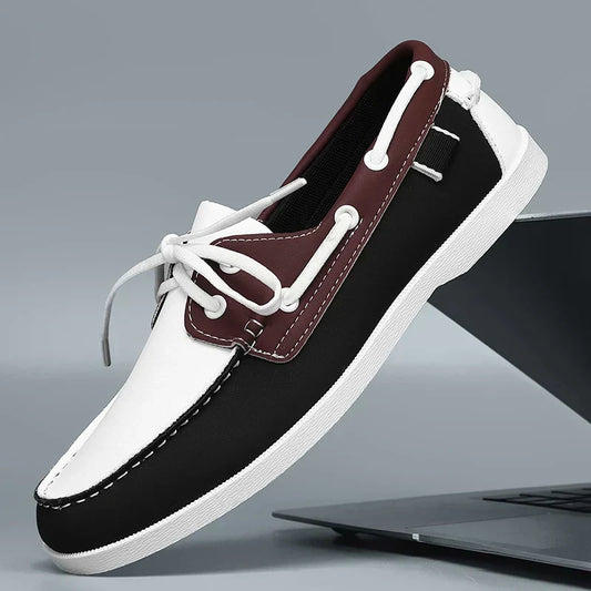 Leder-Boot-Schuh - Leno