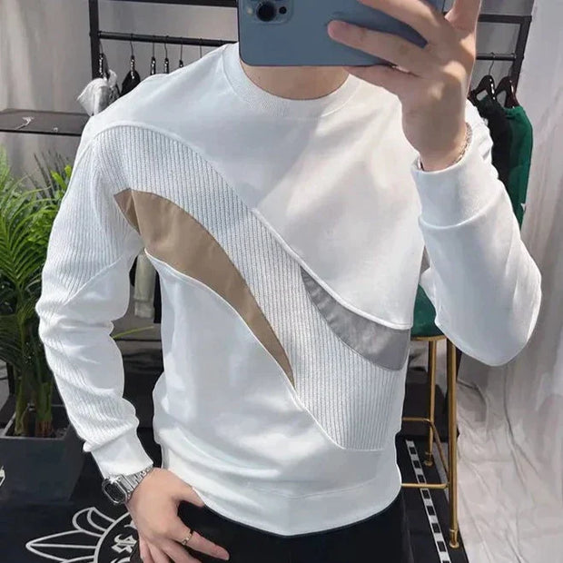 Chester - Mode Pullover mit lockerem O-Ausschnitt