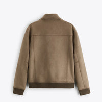 Herrenjacke in Wildlederoptik - Marceau