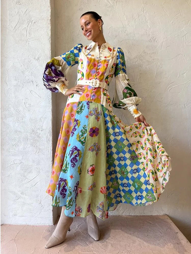 Cielo Dress - Anders und farbenfroh