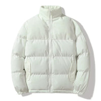 Unisex-Steppjacke mit Korddetails - Aiden
