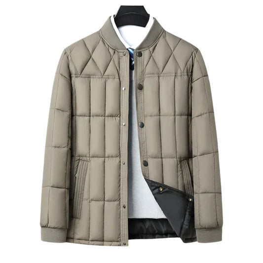 Leichte Herren-Steppjacke in Beige - Noud