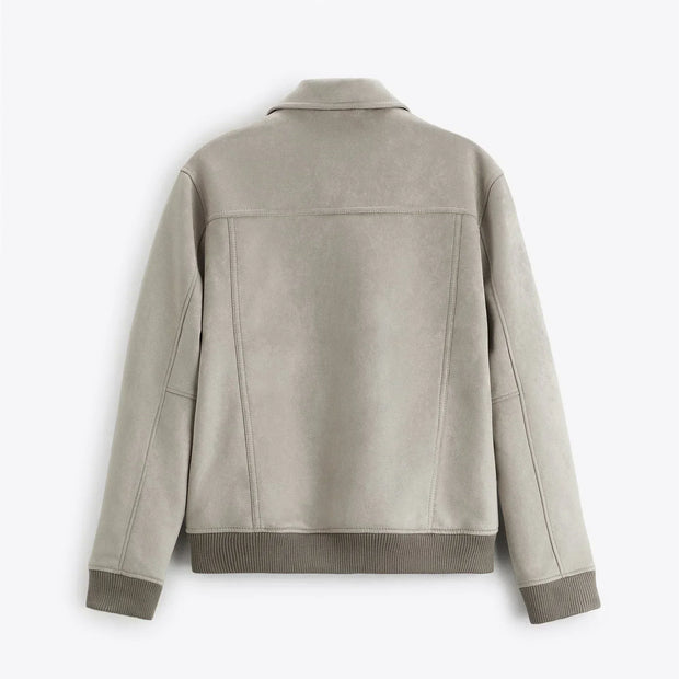 Herrenjacke in Wildlederoptik - Marceau