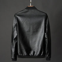 Herren-Bomberjacke aus Leder - Darel