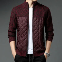 Gesteppte Strickjacke für Männer - Foster