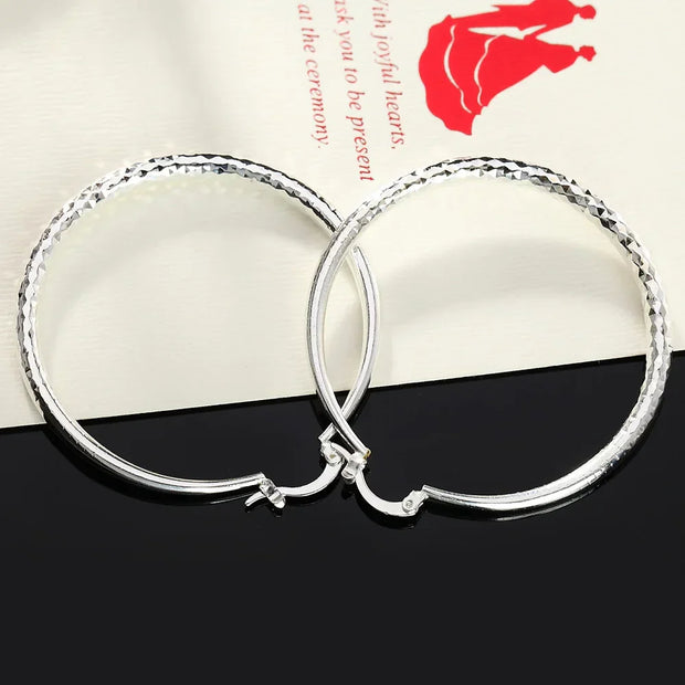 Sterlingsilber Creolen