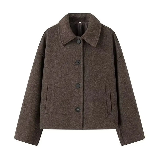 Weiche Jacke mit Rollkragen - Irvène