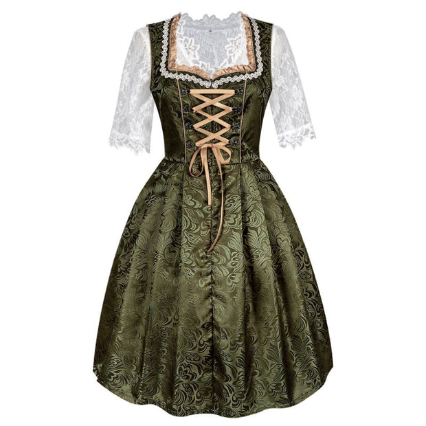 Damen Festliches Oktoberfest Dirndl Kleid - Waltraud
