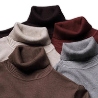 Rollkragenpullover aus weichem Strick für Männer - Idris