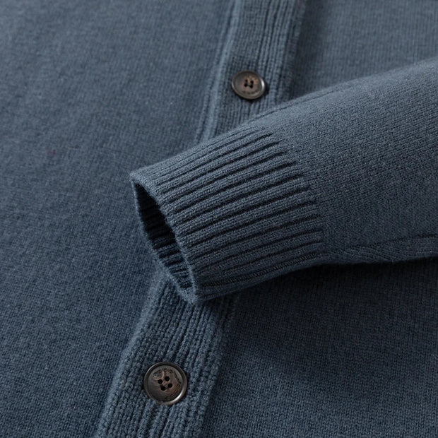 Herrenstrickjacke mit Knöpfen - Elian