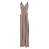 Laura - Langes Kleid im roten Boho-Stil für Frauen