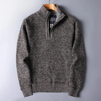 Herren Wollpullover mit Reißverschluss - Darven