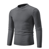 Herrenstrickpullover mit langen Ärmeln und Rundhalsausschnitt - Odrin