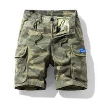 Tarnfarbene Cargo-Shorts mit Seitentaschen für Männer - Malta