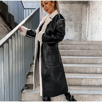 Lederjacke mit praktischen Taschen