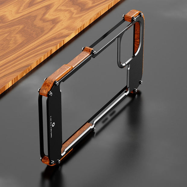 iPhone Case mit Holzveredelung