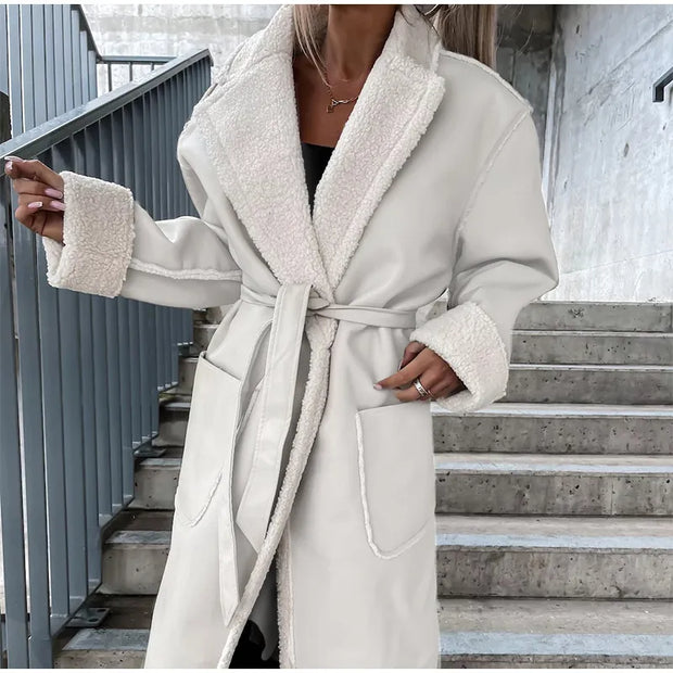 Lederjacke mit praktischen Taschen