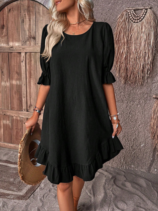 SASSA - Sommerkleid mit Rüschen