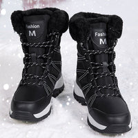 Gepolsterte Winterstiefel mit Warmfutter - Enna