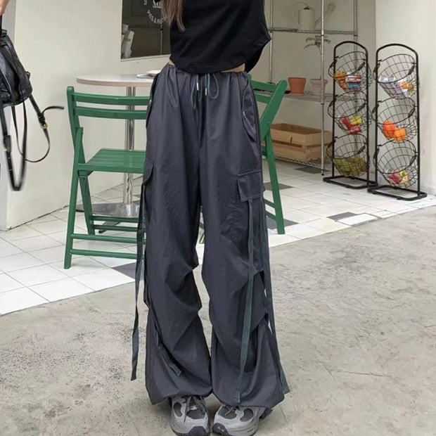 Franca Hose - Damen Baggy Pants mit großen Taschen im Retro-Stil