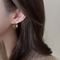 Vintage U-förmige Creolen