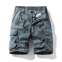 Tarnfarbene Cargo-Shorts mit Seitentaschen für Männer - Malta