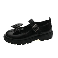 Elegante Damen Dirndl Schuhe mit Schleife - Emilia