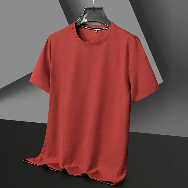 Herren Kurzarm T-Shirt – Texturiert & Rundhals