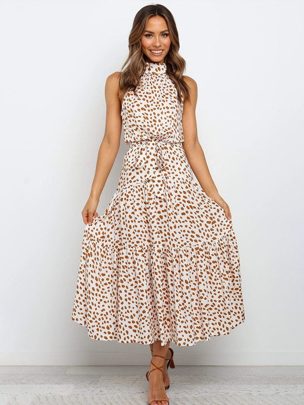 Pia - Sommerkleid mit Polka-Dot-Print