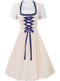Damen Elegantes Midi Oktoberfest Dirndl Kleid - Anneliese