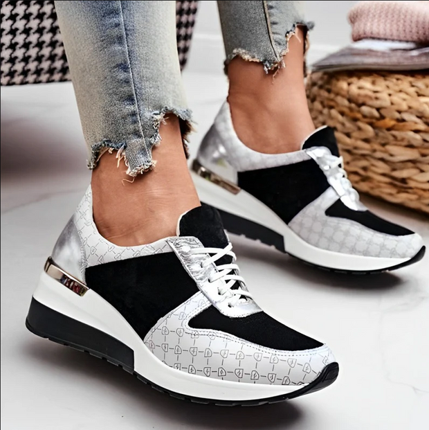 Mozana – Keilsneaker mit sportlichem Schnürverschluss