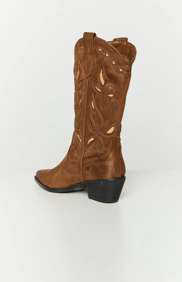 Lena Bestickte Cowboystiefel Damen – Handwerkskunst und Charme