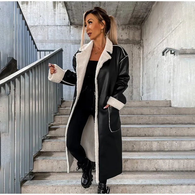 Lederjacke mit praktischen Taschen