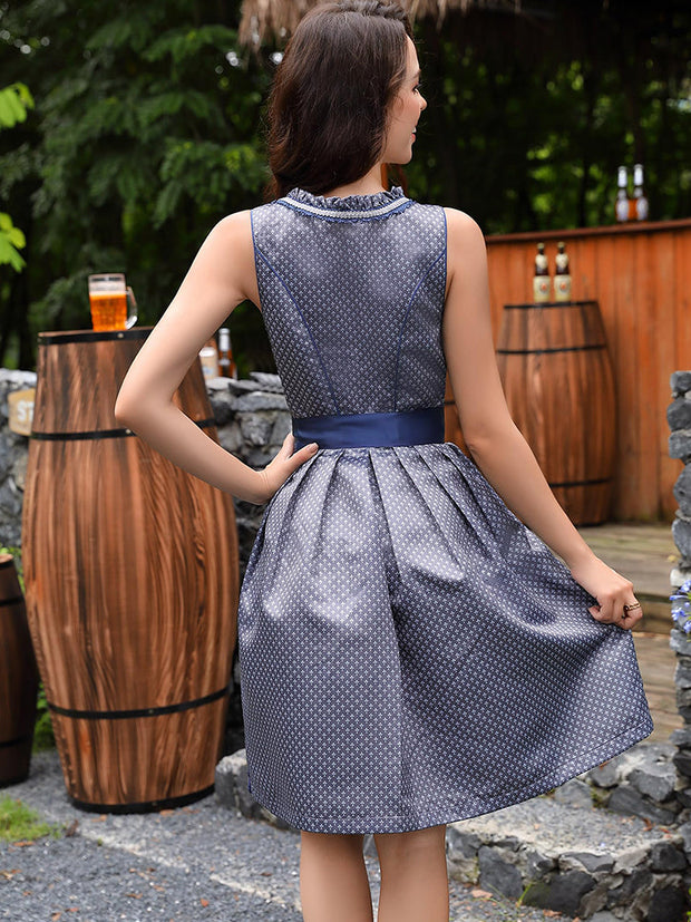 Damen Elegantes Oktoberfest Dirndl Kleid - Friede
