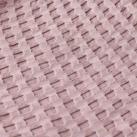 Waffly - Dünne Sommerdecke aus Baumwolle im Waffelmuster