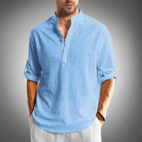 Remy - Klassisches Leinen-Henley