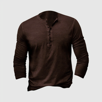 ZENO - Klassisches Henley-Hemd
