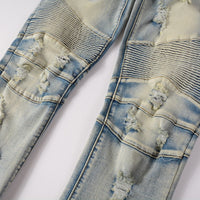Skinny Biker-Jeans für Männer - Yrvar