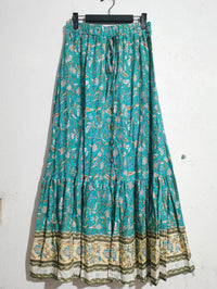 Damenrock mit hoher Taille und sommerlichem Schlitz - Liora